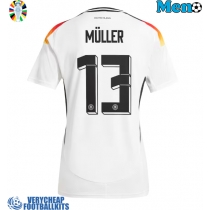 Germany Thomas Muller #13 Replica Home Shirt Euro 2024 Short Sleeve